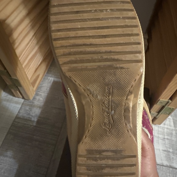 Pink denim Louis Vuitton sneakers - Picture 3 of 4